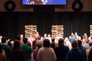 Christmas Night of Worship Congregants