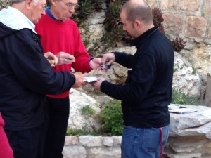 communion at the Garden Tomb