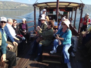 on the Sea of Galilee