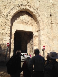 outside Zion's gate